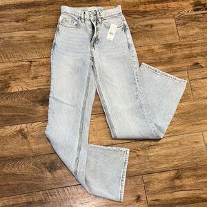 👖 PacSun Stretch High Rise Bootcut Jeans Women’s 22 Light Wash NWT